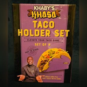 Khaby's Khaco Taco Holder Set